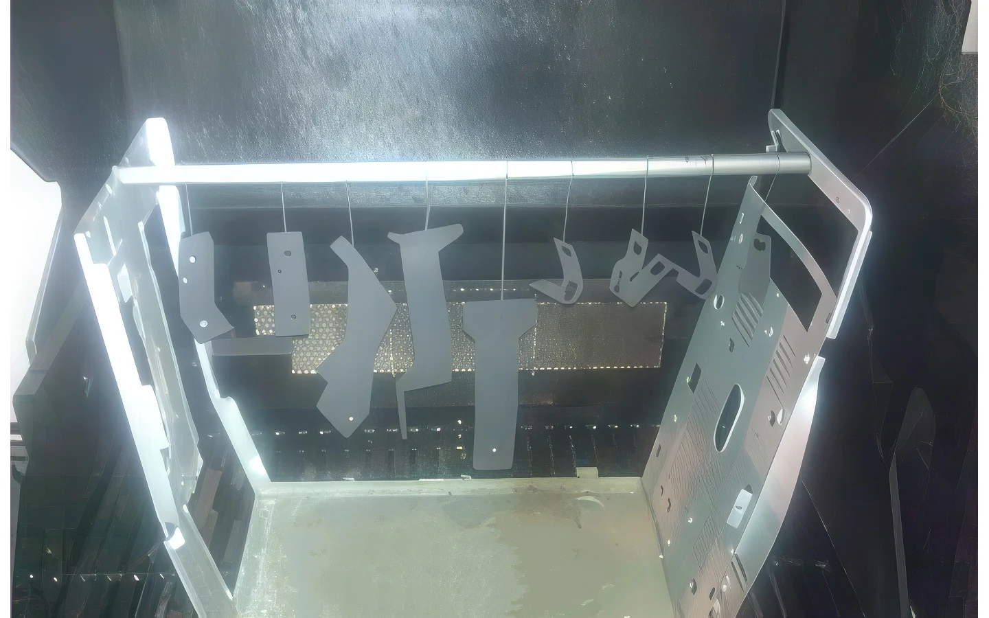 Детали с порошковым покрытием, отвержденным в гриле