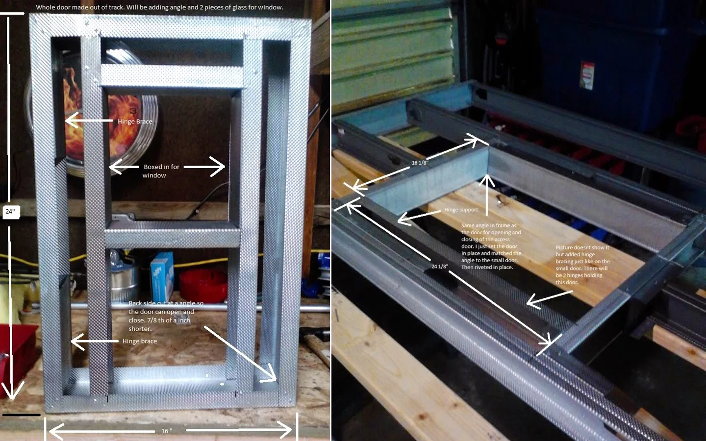 Размеры оконной двери