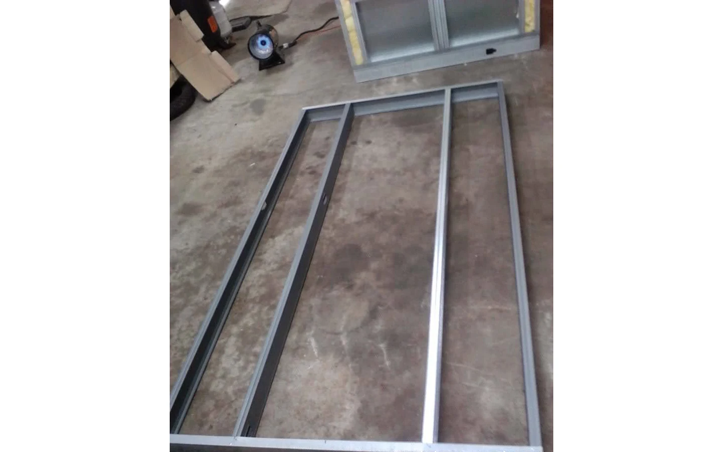 Рама двери печи для порошкового покрытия деталей