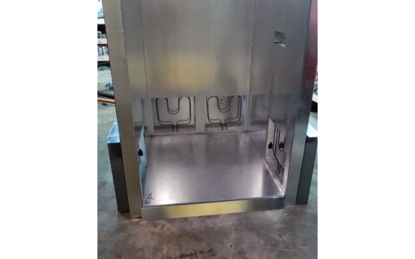 Встроенные нагревательные элементы печи для порошкового окрашивания деталей