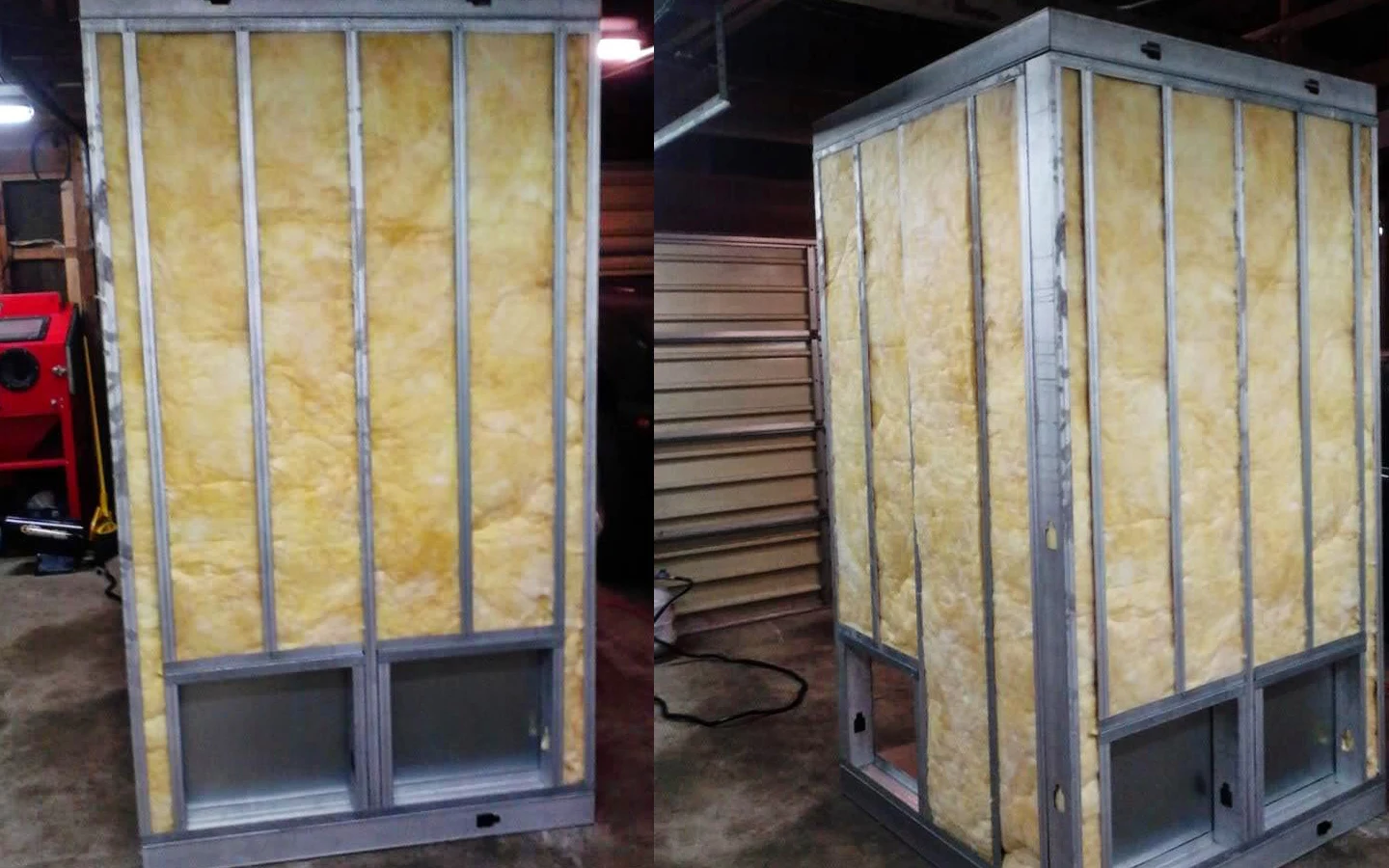 Результат использования стекловаты с коэффициентом теплового сопротивления R-13.